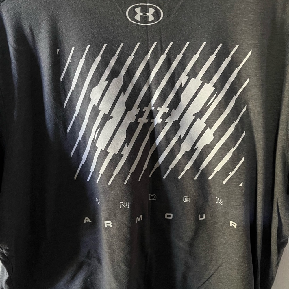 UA t shirt with graphic on the back